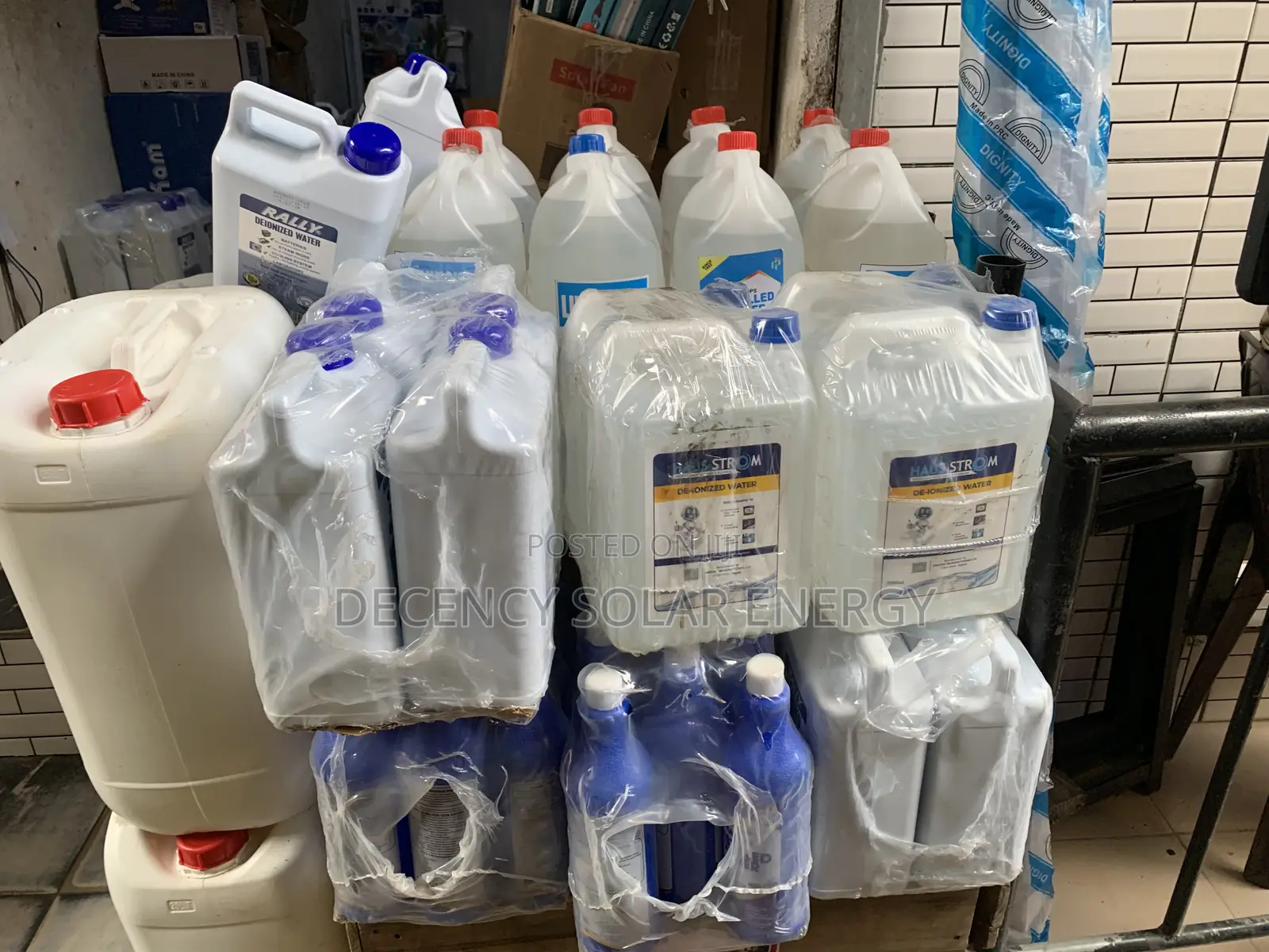 All Types of Battery Acid Available as Seen