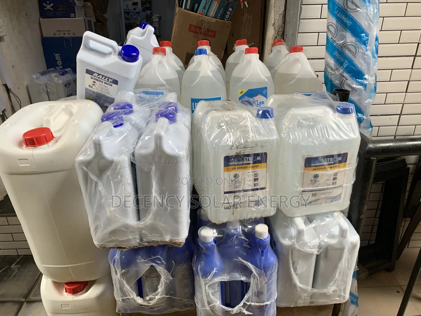All Types of Battery Acid Available as Seen