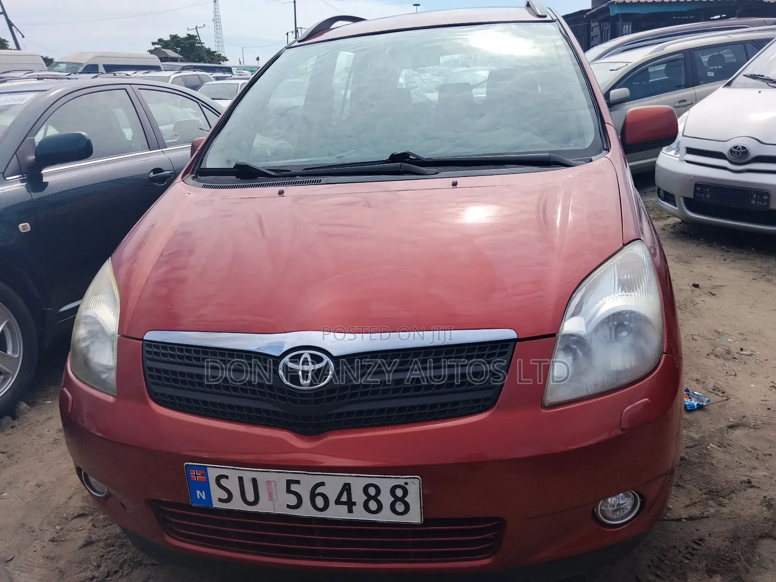Toyota Corolla Verso 1.6 2003 Red