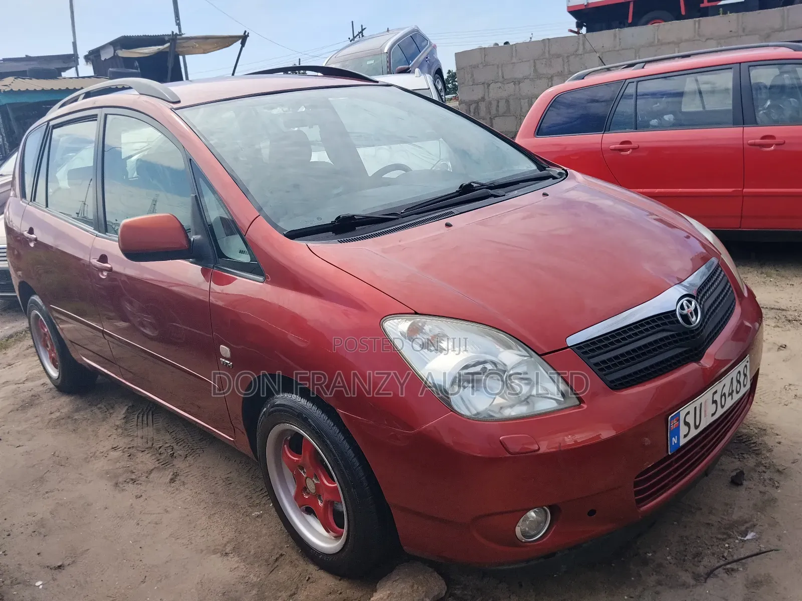 Toyota Corolla Verso 1.6 2003 Red