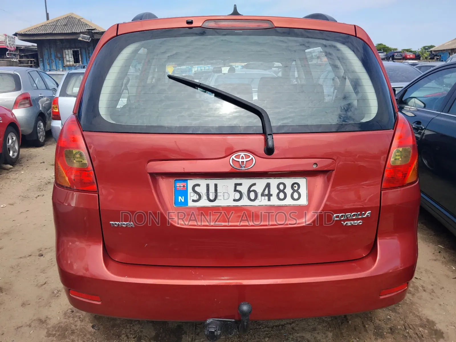 Toyota Corolla Verso 1.6 2003 Red