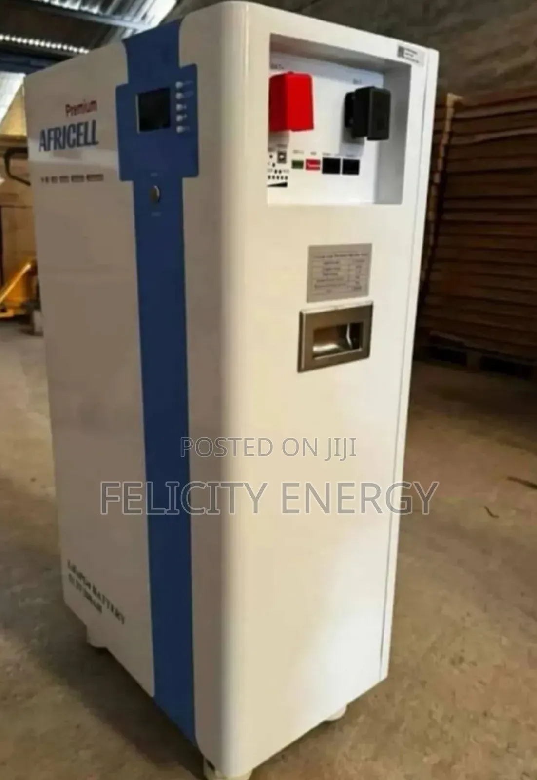 Africell Lithium Battery 20kwh 48v With 5 Years Warranty