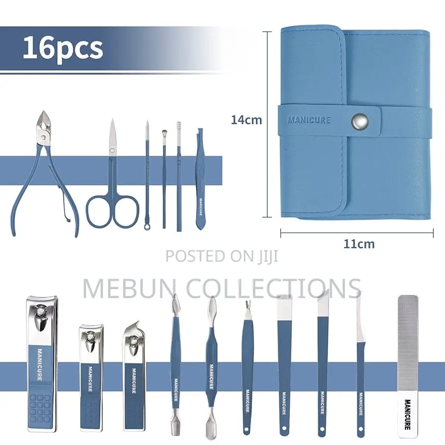 Unisex 16 in 1 Manicure Kit Professional Nail Kit