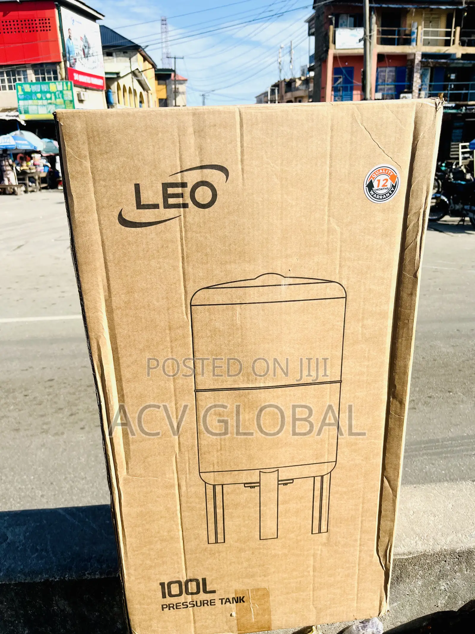 100l Pressure Tank Leo