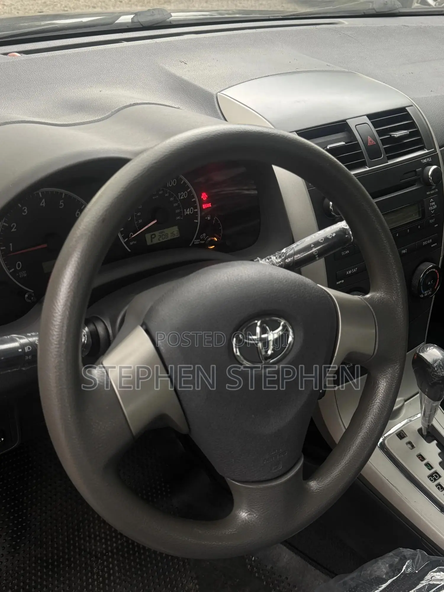 Toyota Corolla 2011 Black