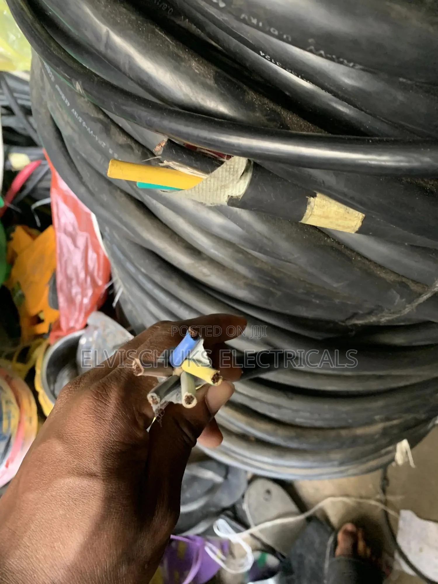 6mm 5 Core Flexible Copper Cable – Industrial Electrical Wire