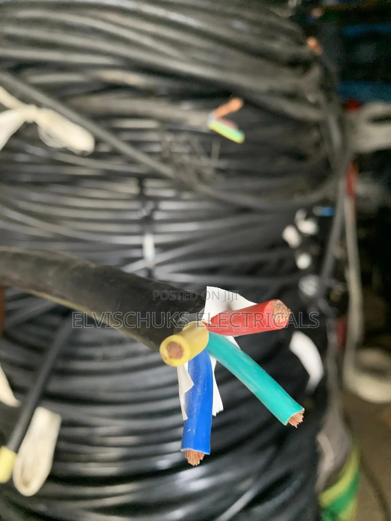 6mm 4 Core Flexible Copper Cable – Heavy-Duty Electrical Wire