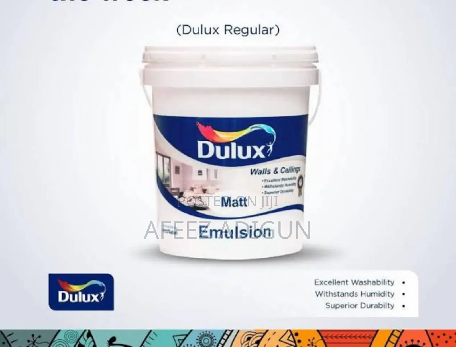 Dulux Emulsion Dark Grey(Because Every Wall Deserves a Premium Finish)