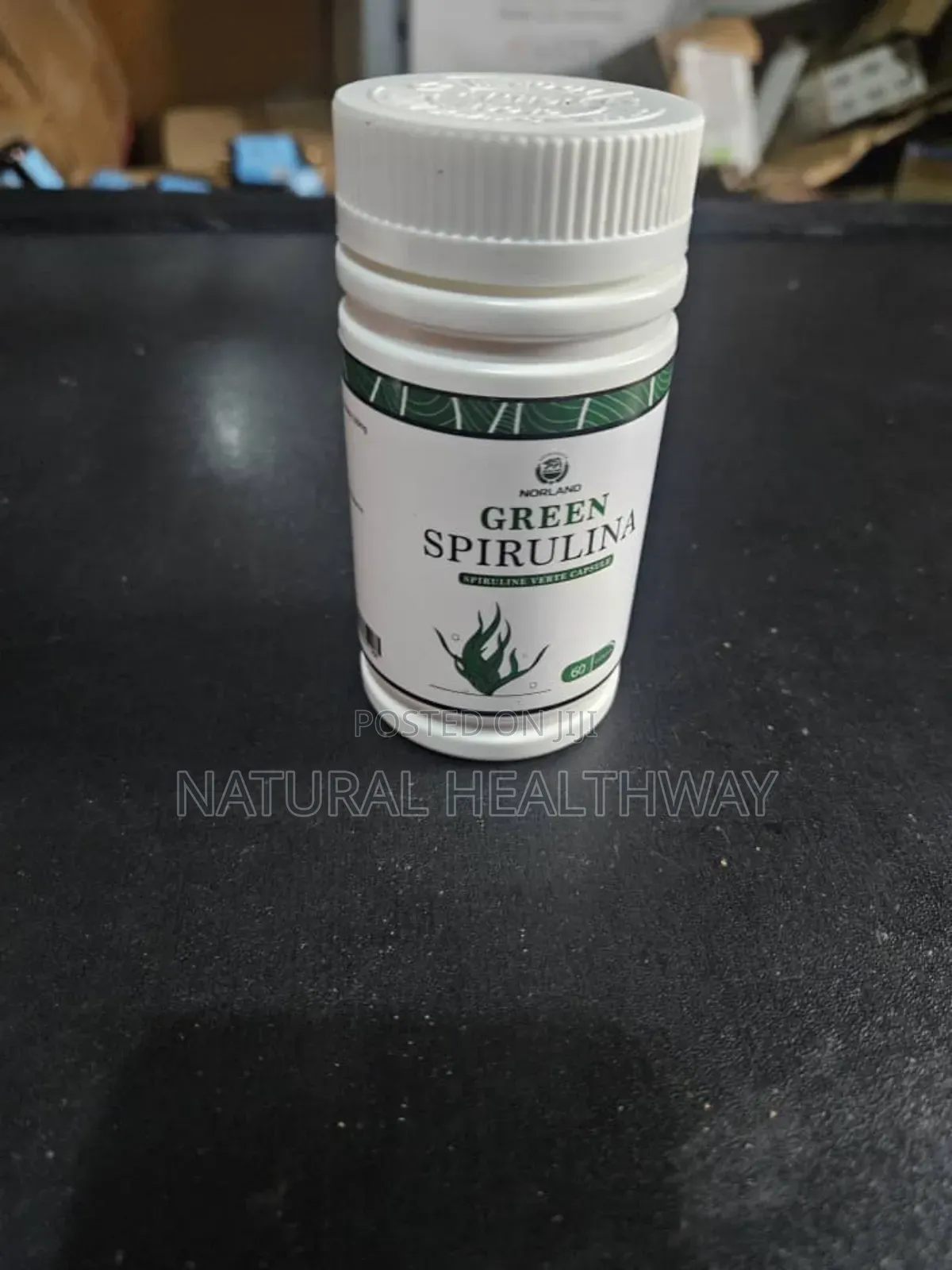 Green Spirulina Capsule Boost Metabolism