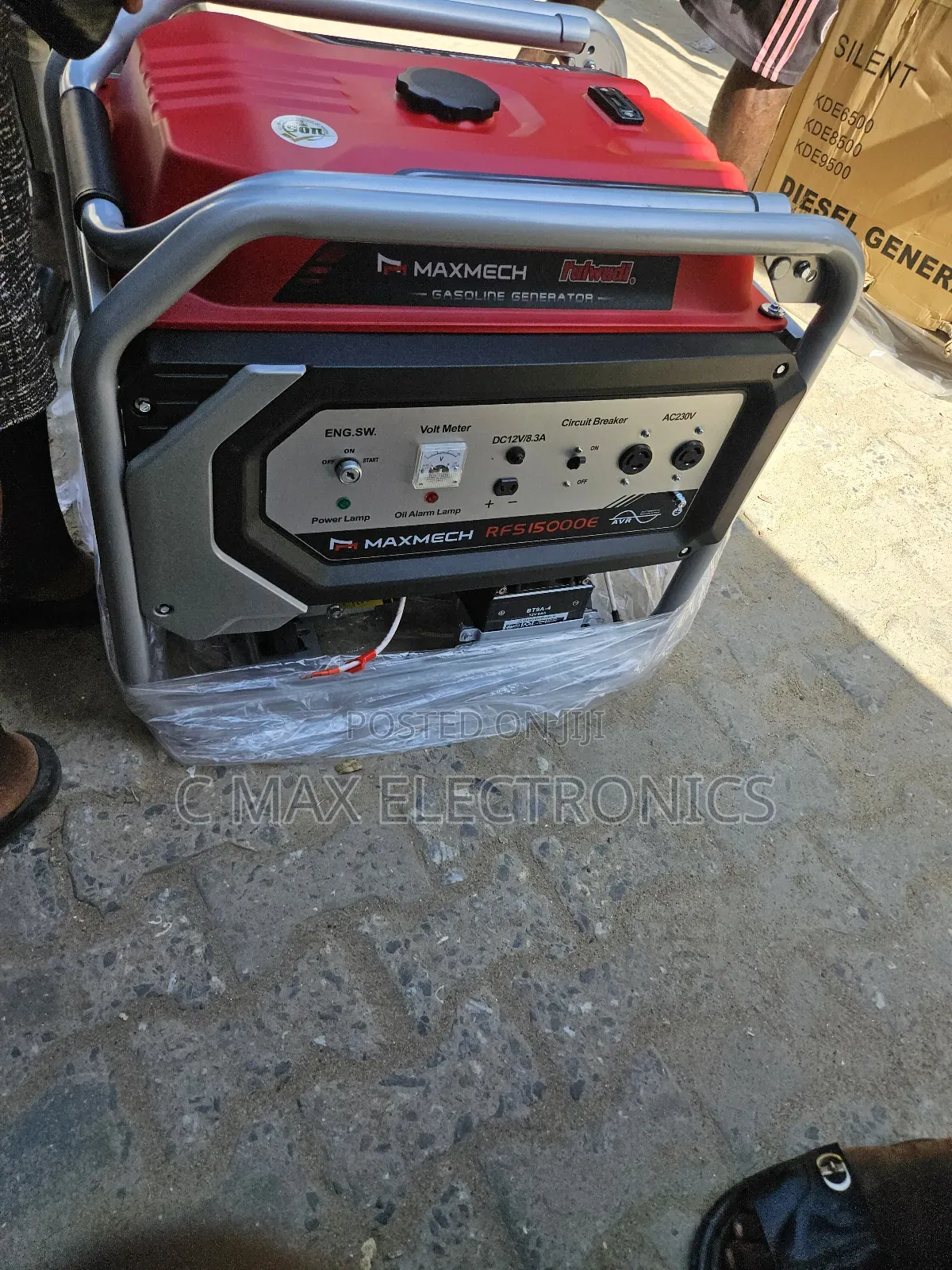 Maxmech 12kva Petorl Generator 100%Copper Wire