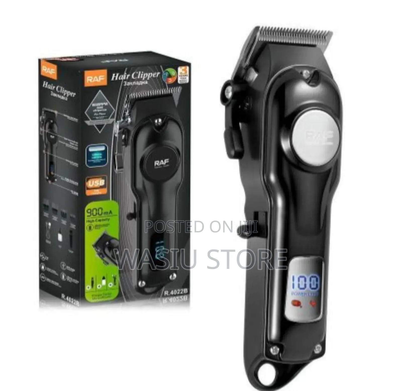 Raf R.4022b Rechargeable Hair Clipper
