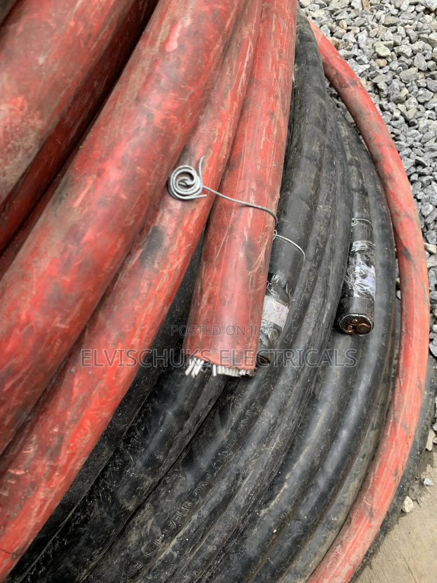 240mm 3 Core Red 33kva Xlpe Armoured Power Cable – Heavy Duty