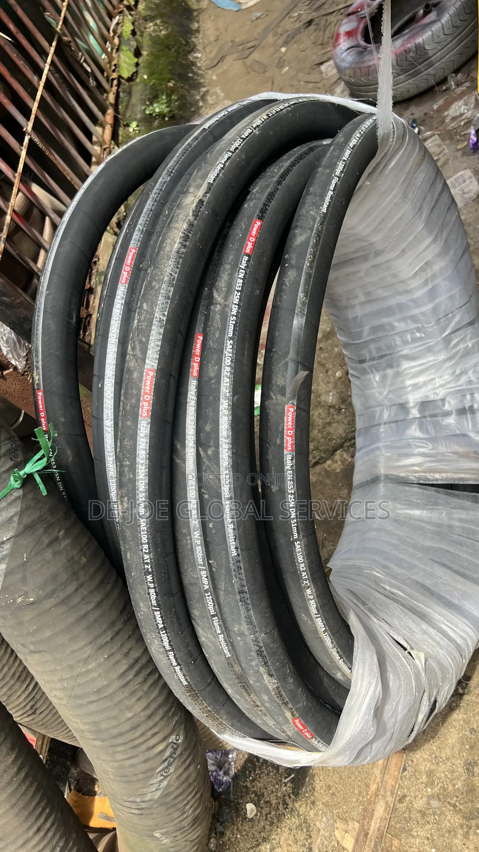 Heavy-Duty Reinforced 20 Bar Fuel and Oil Hoses Suction and Discharge