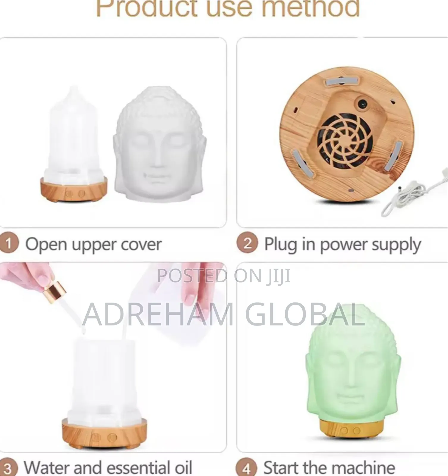 Wifi Control Humidifier Aroma Essential Oil Diffuser 7 Colors Ledlight
