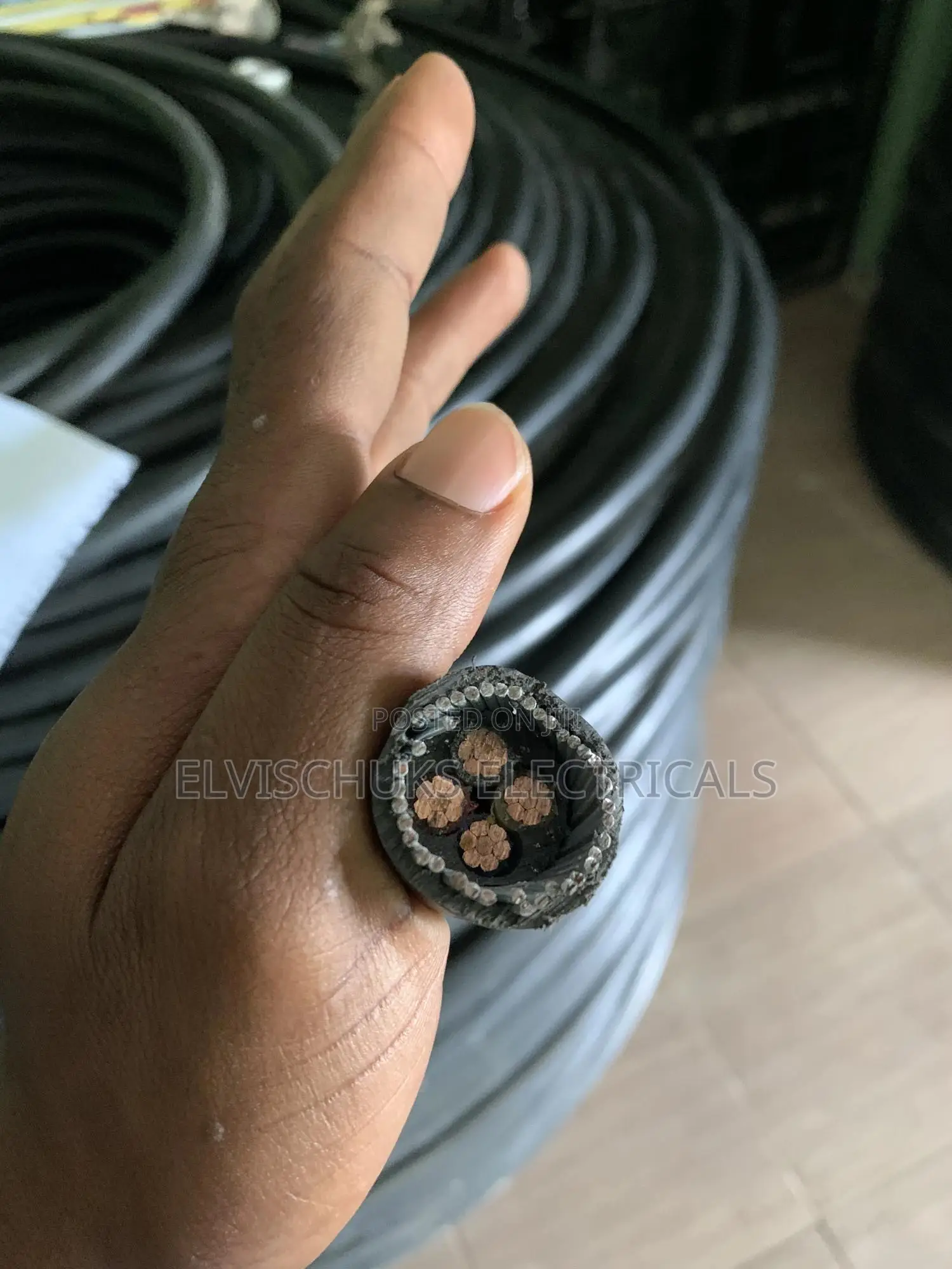 16mm 4 Core Armoured Nigerian Power Cable – Durable Reliable
