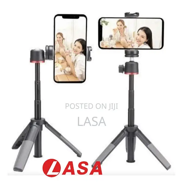 Extendable Selfie Tripod for Phone Camera 2kg Load Max