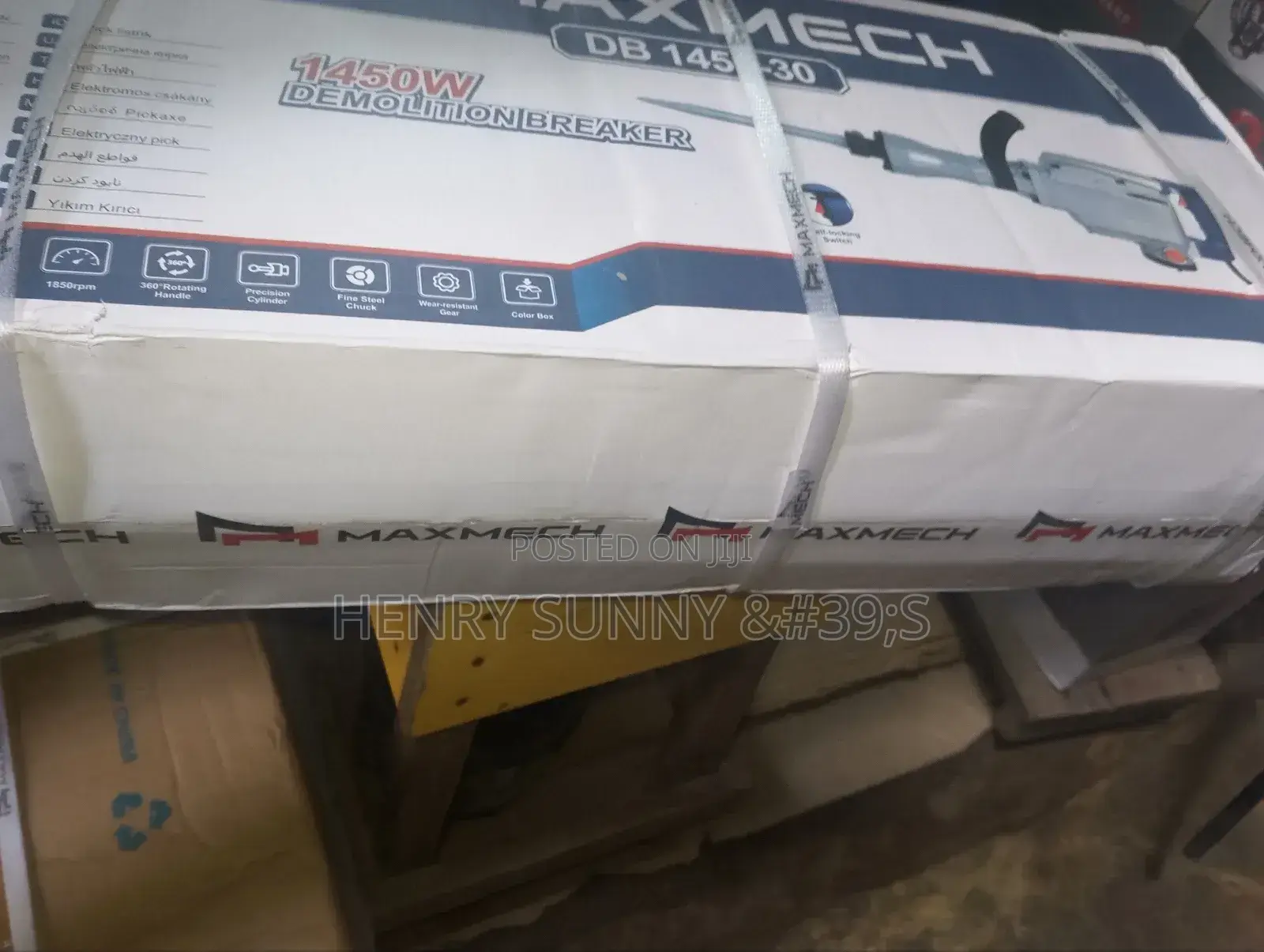 Maxmch Jack Hammer Machine Electric