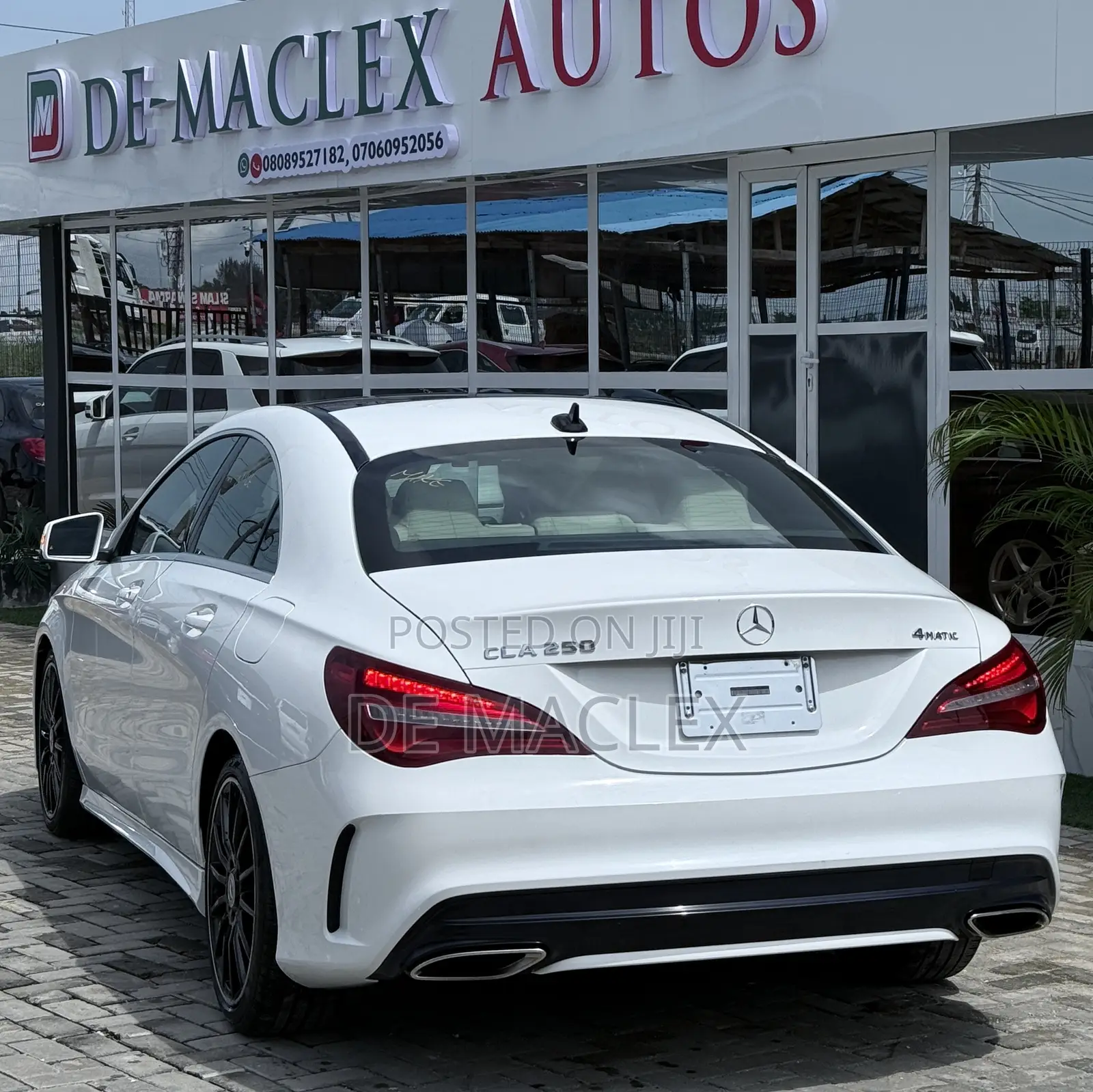 Mercedes-Benz CLA-Class CLA 250 4MATIC Sedan 2018 White