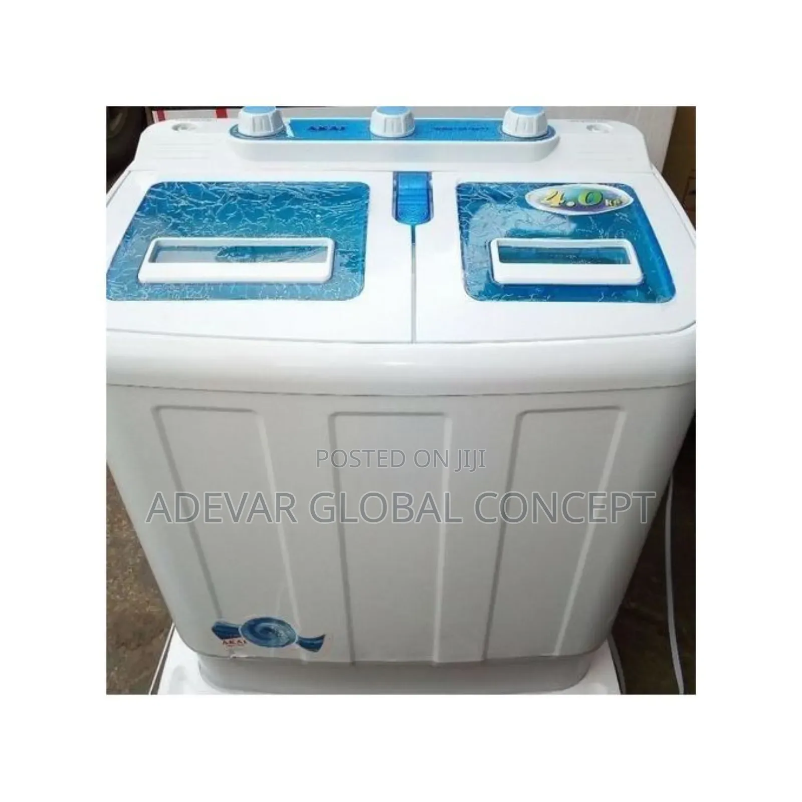 4kg Akai Washing Machine - Washing + Spinning + Draining Function