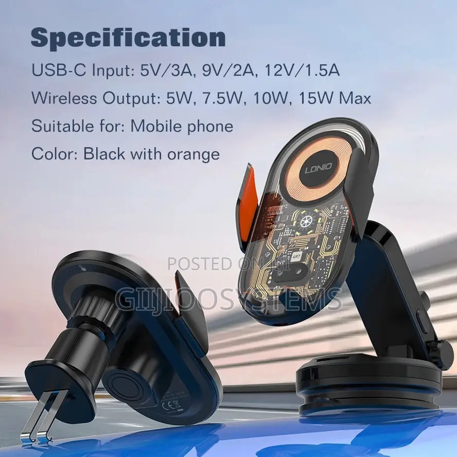 Ldnio Ma30-1 Wireless Charger and Phone Holder
