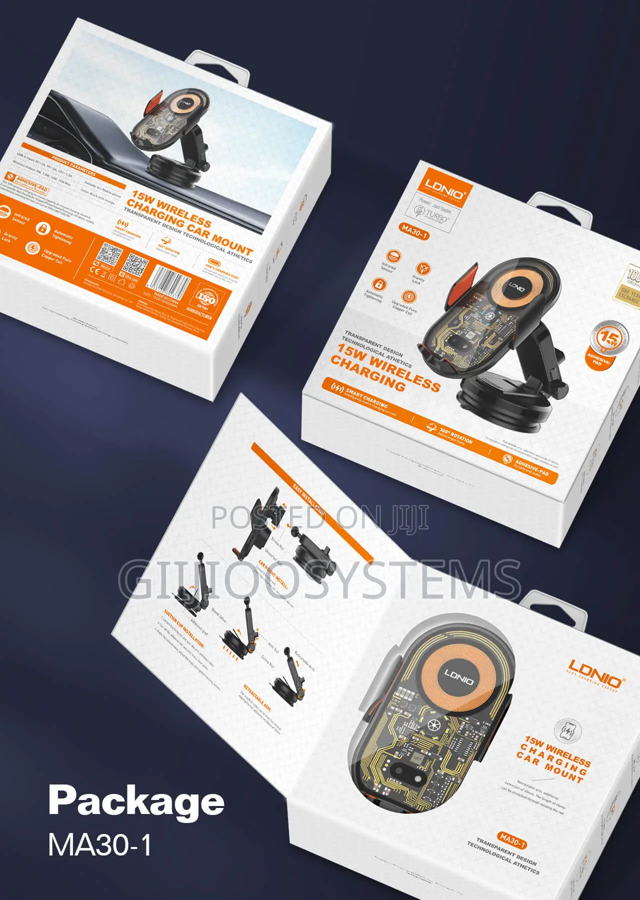 Ldnio Ma30-1 Wireless Charger and Phone Holder
