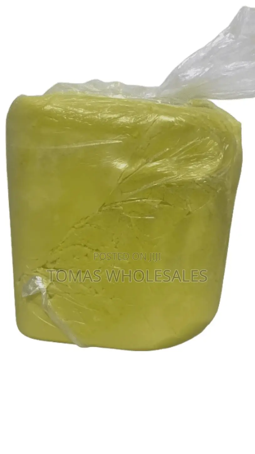 4.5kg - Pure, Unrefined Yellow Shea Butter for Skin Hair