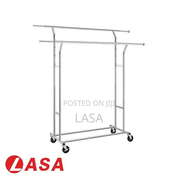 Dual Rail Heavy Duty Clothes Rack