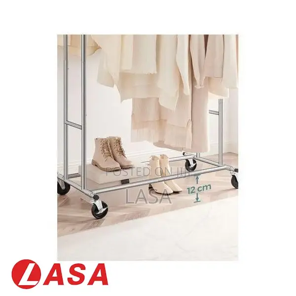 Dual Rail Heavy Duty Clothes Rack