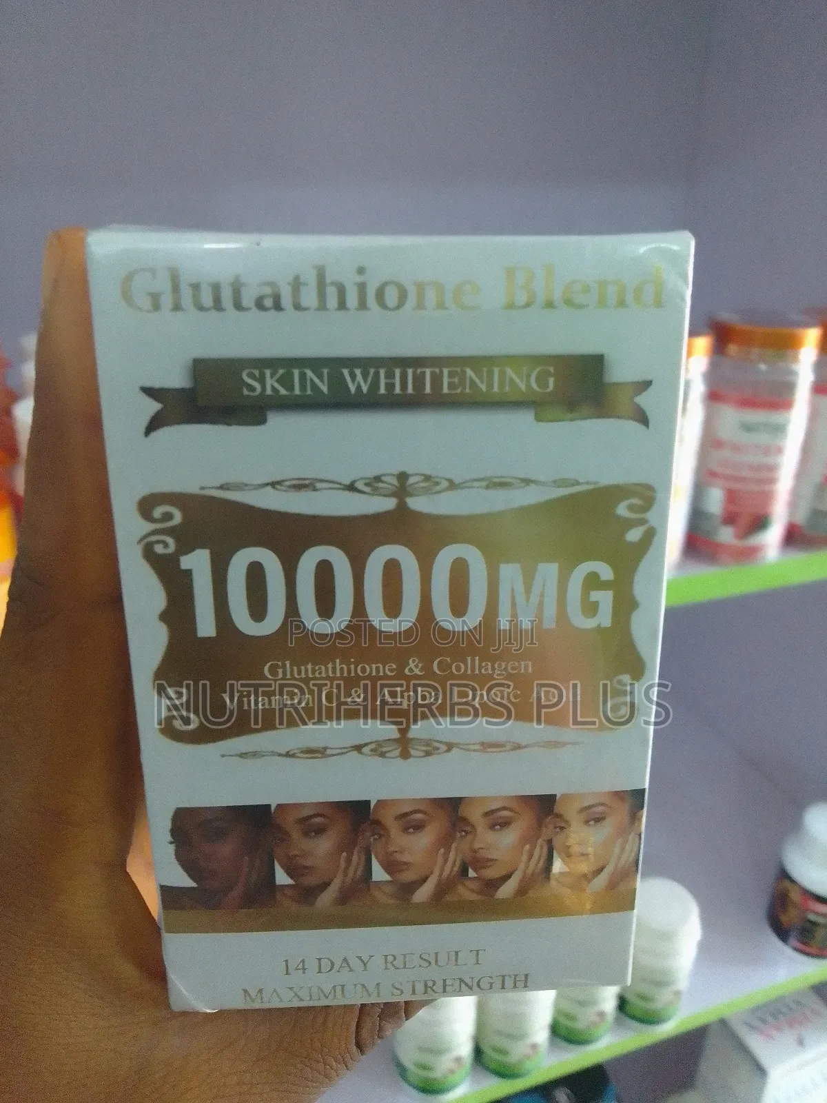 Glutathione Blend Skin Whitening 10000mg: For Radiant Skin Glow