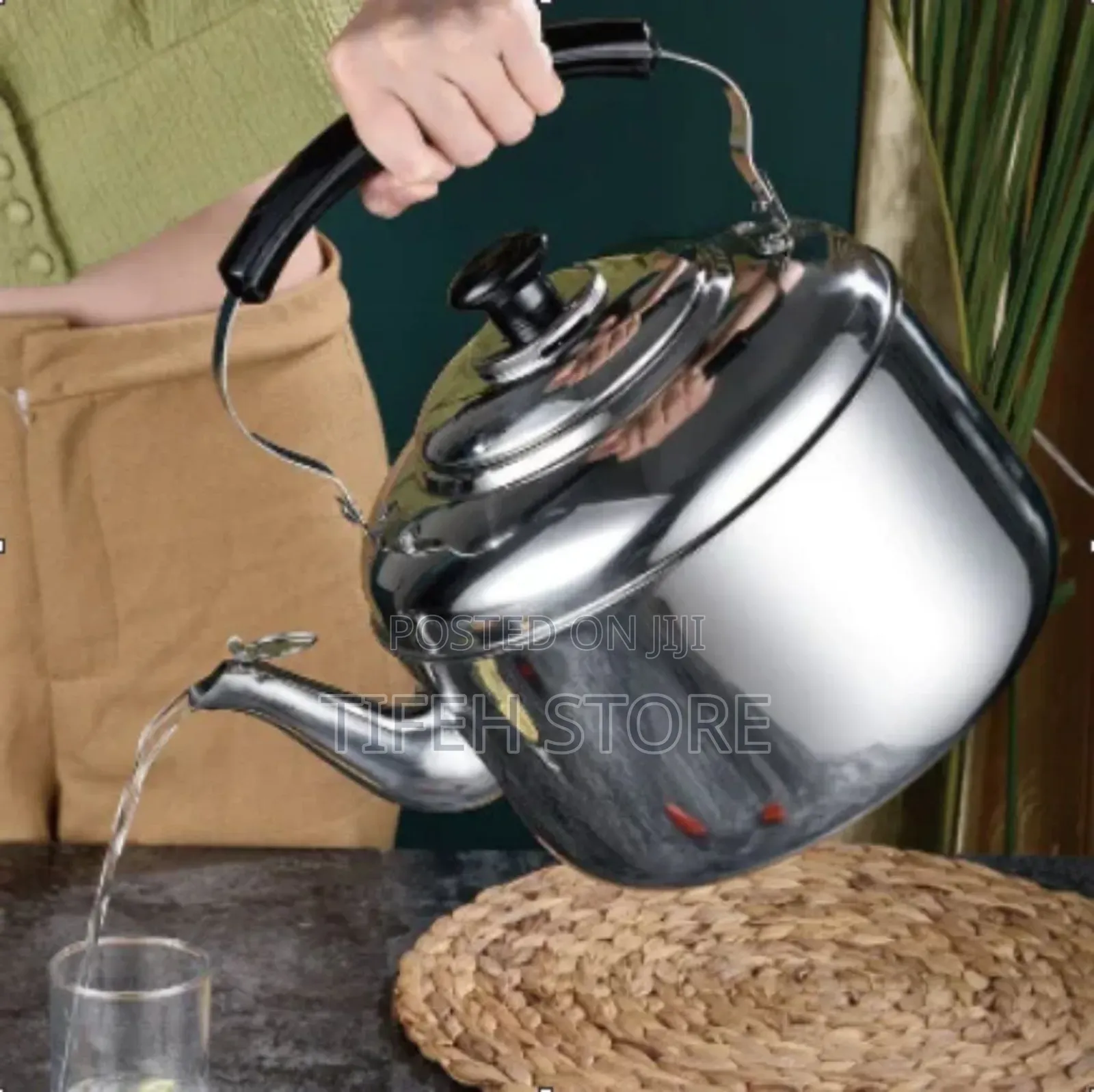 4 Litres Stainless Steel Whistle Kettle