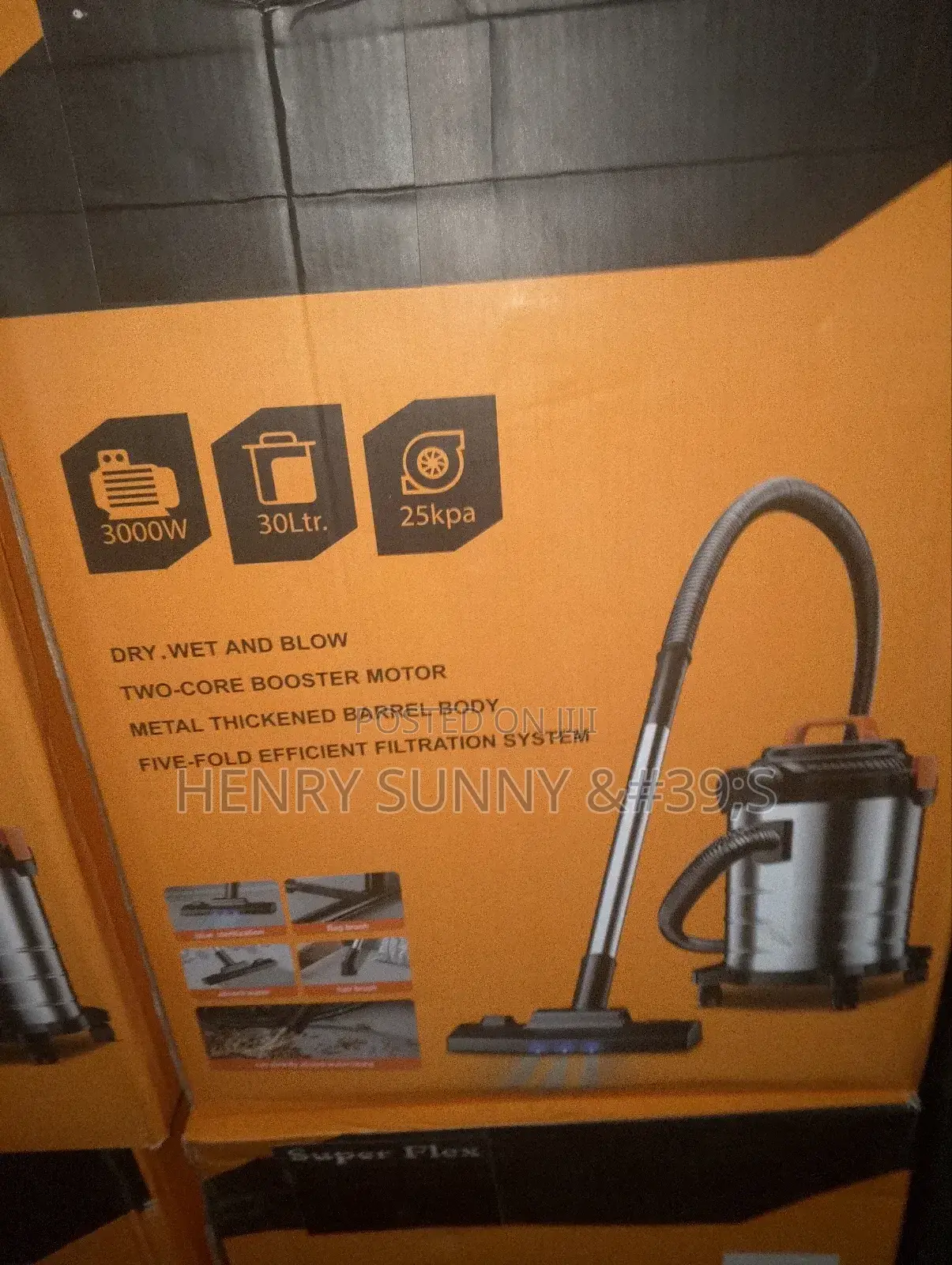 Wet and Dry Vacuum Cleaner