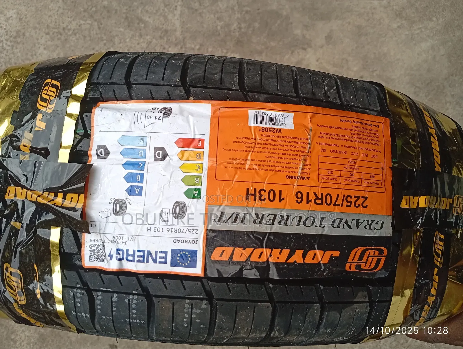225/70r16 Joyroad Tyre