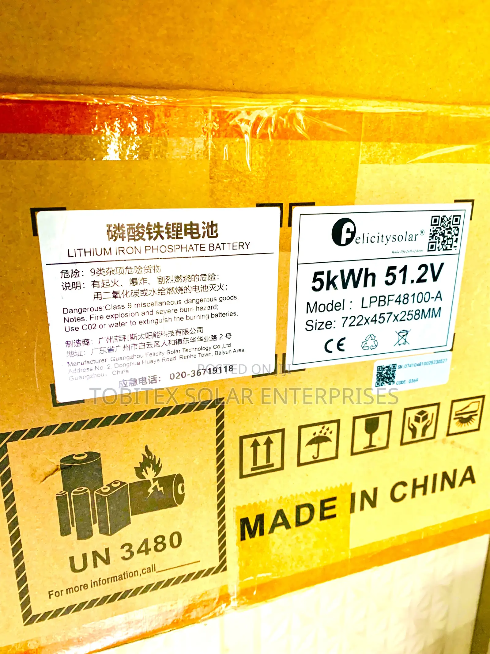 Felicity Lithium Ion Batteries 5kwh Promo