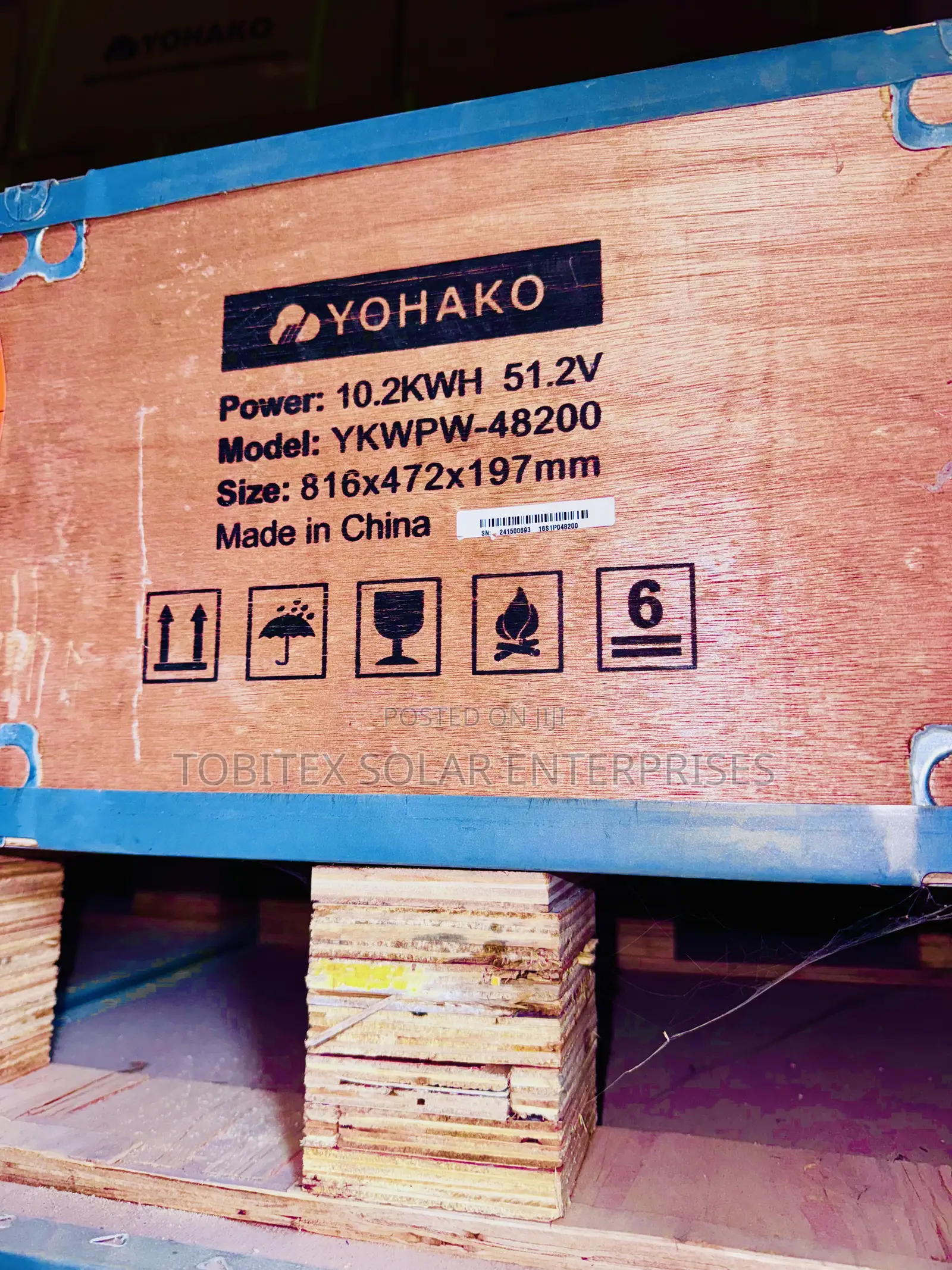 Yohako Lithium Ion Battery 10kwh 48v Promo