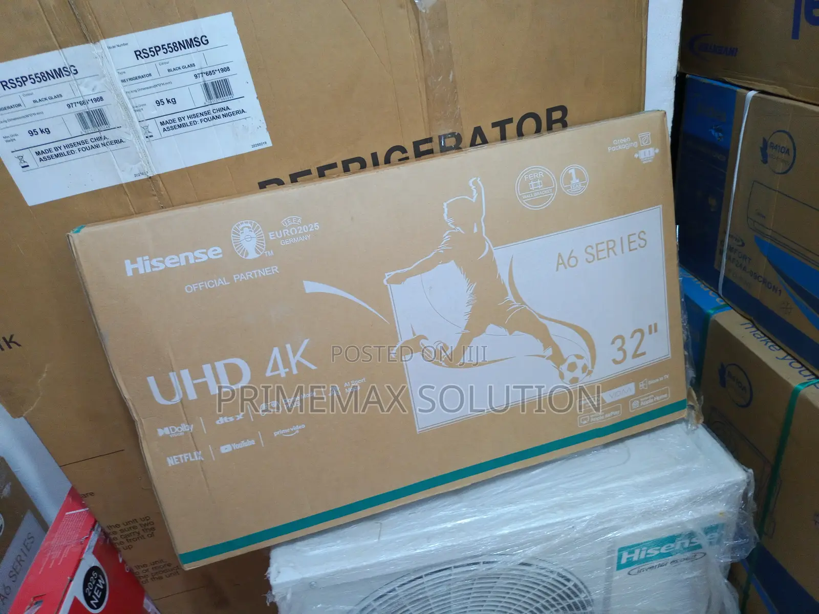 Smart Entertainment With Hisense 32" Tv