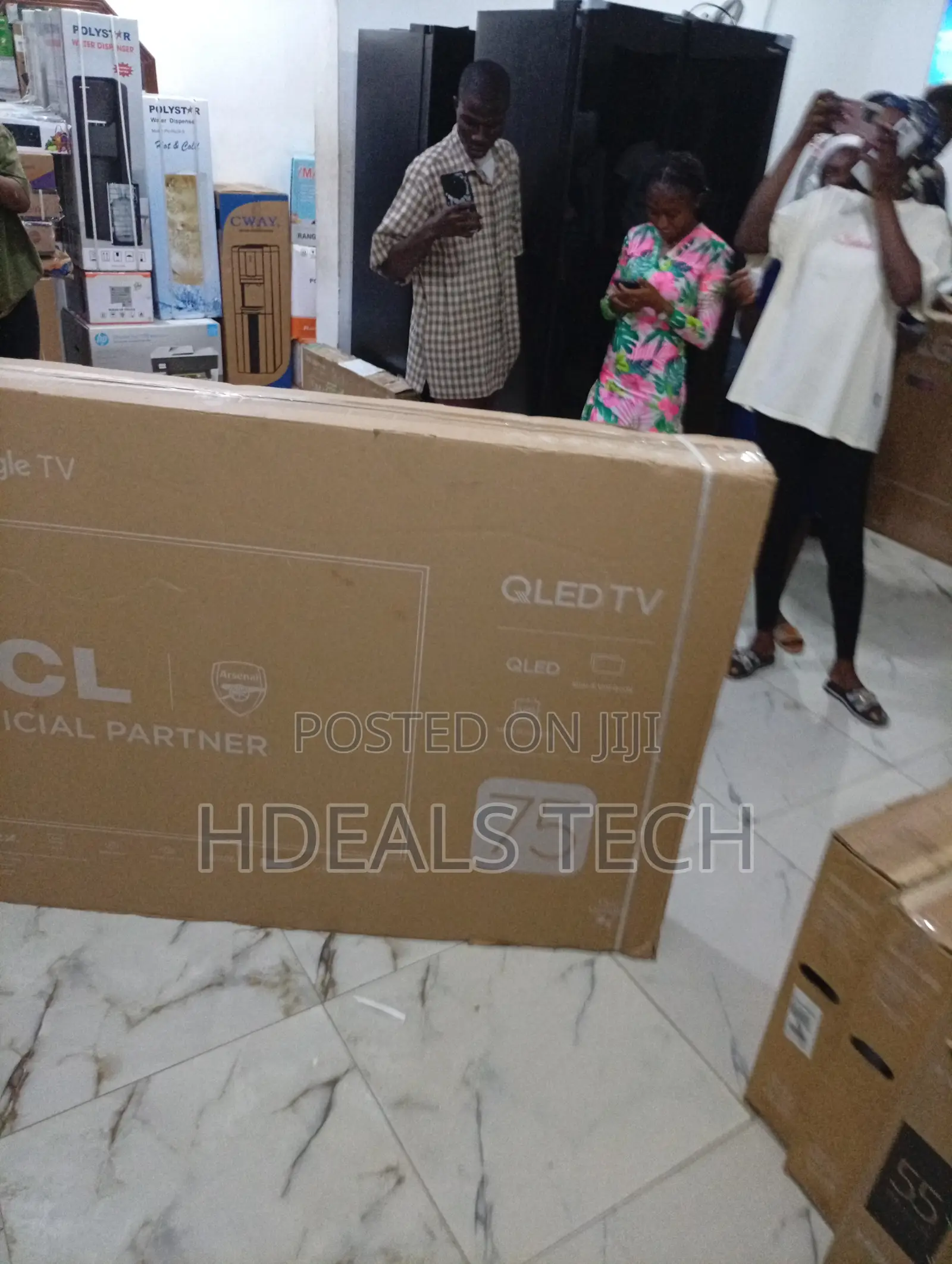 True TCL 75” Tv – Picture-Perfect With Google Assistantce
