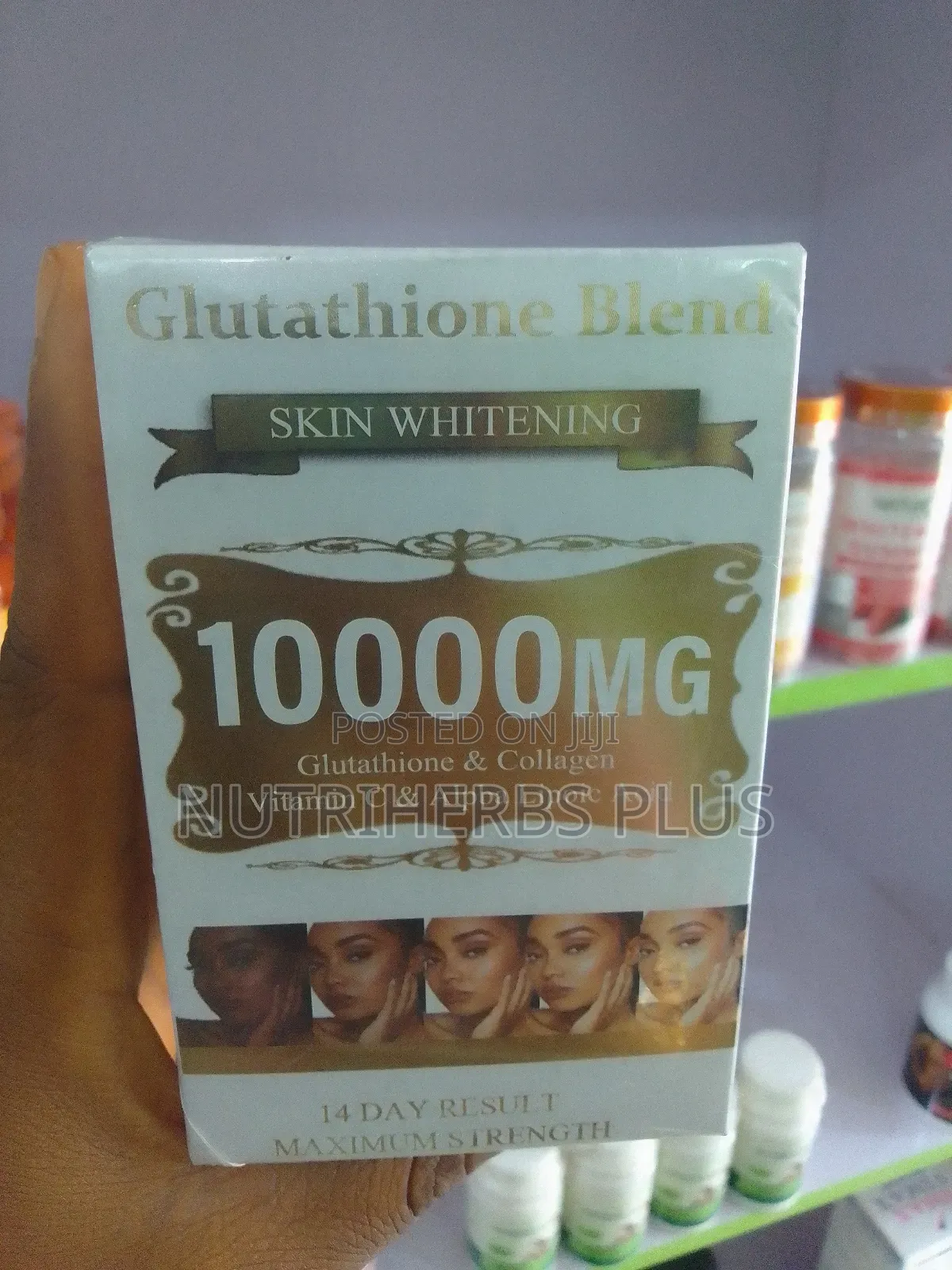 Glutathione Blend Skin Whitening 10000mg: For Skin Hydration
