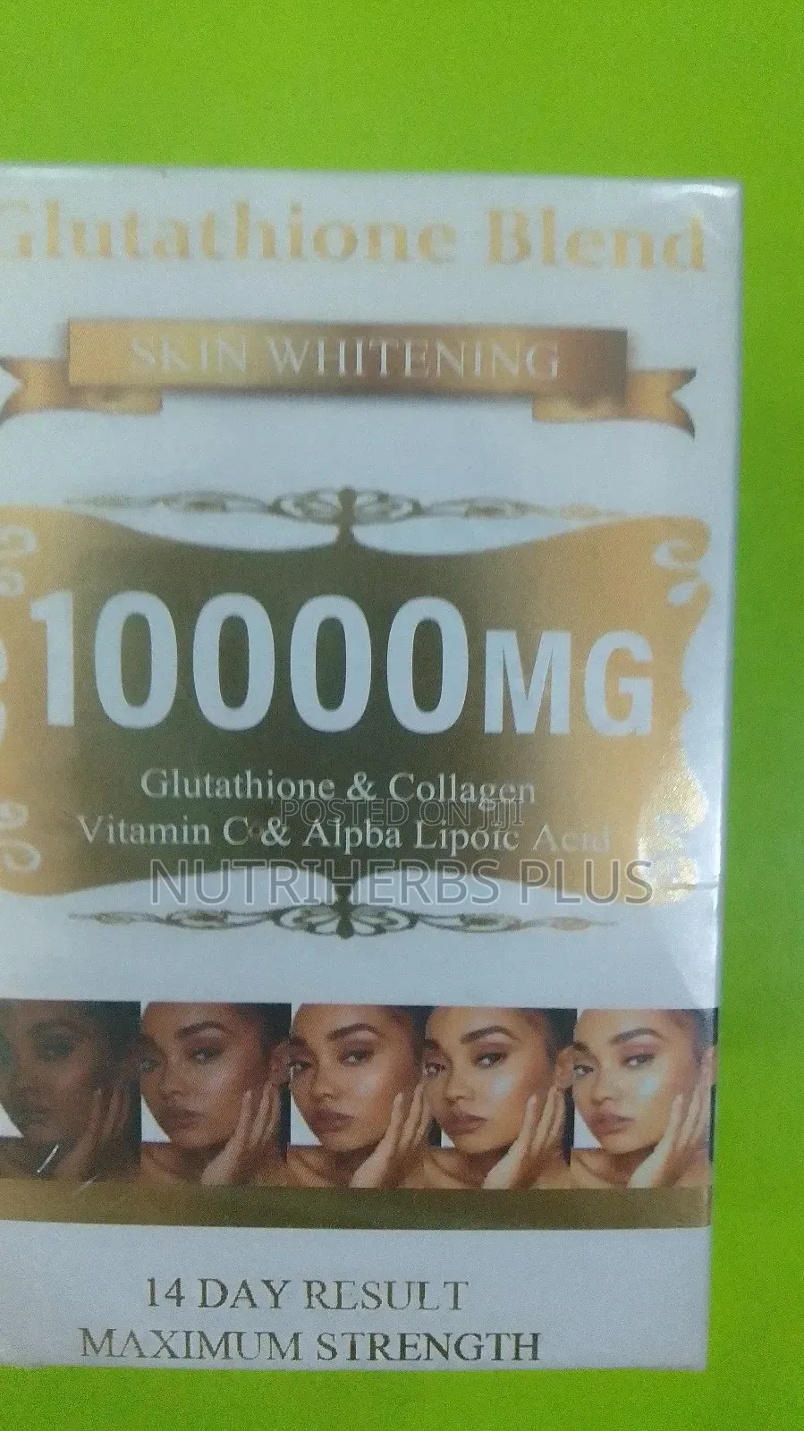Glutathione Blend Skin Whitening 10000mg: For Skin Hydration
