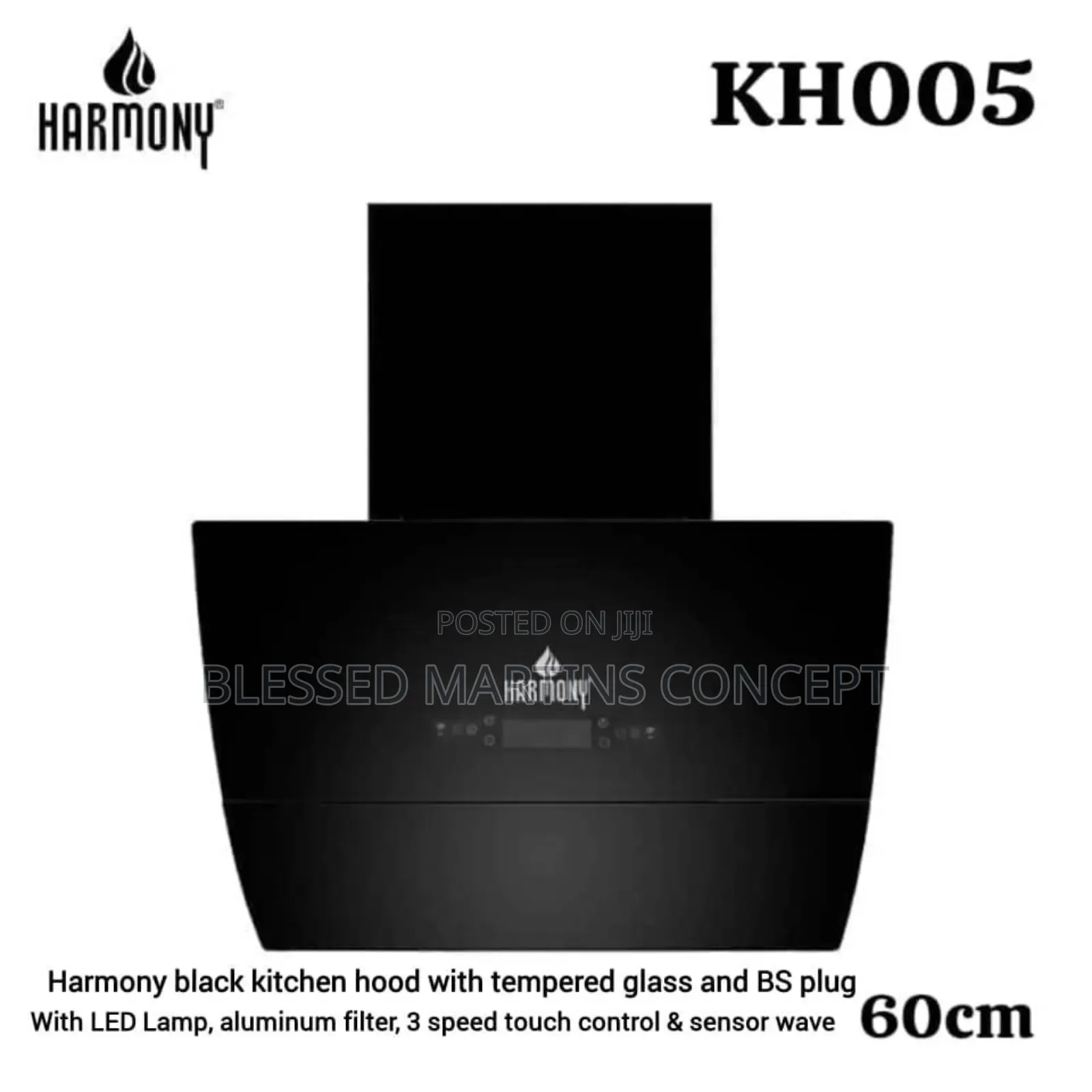 60cm Kitchen Hood, Removes Smoke, Odor, From Kitchens