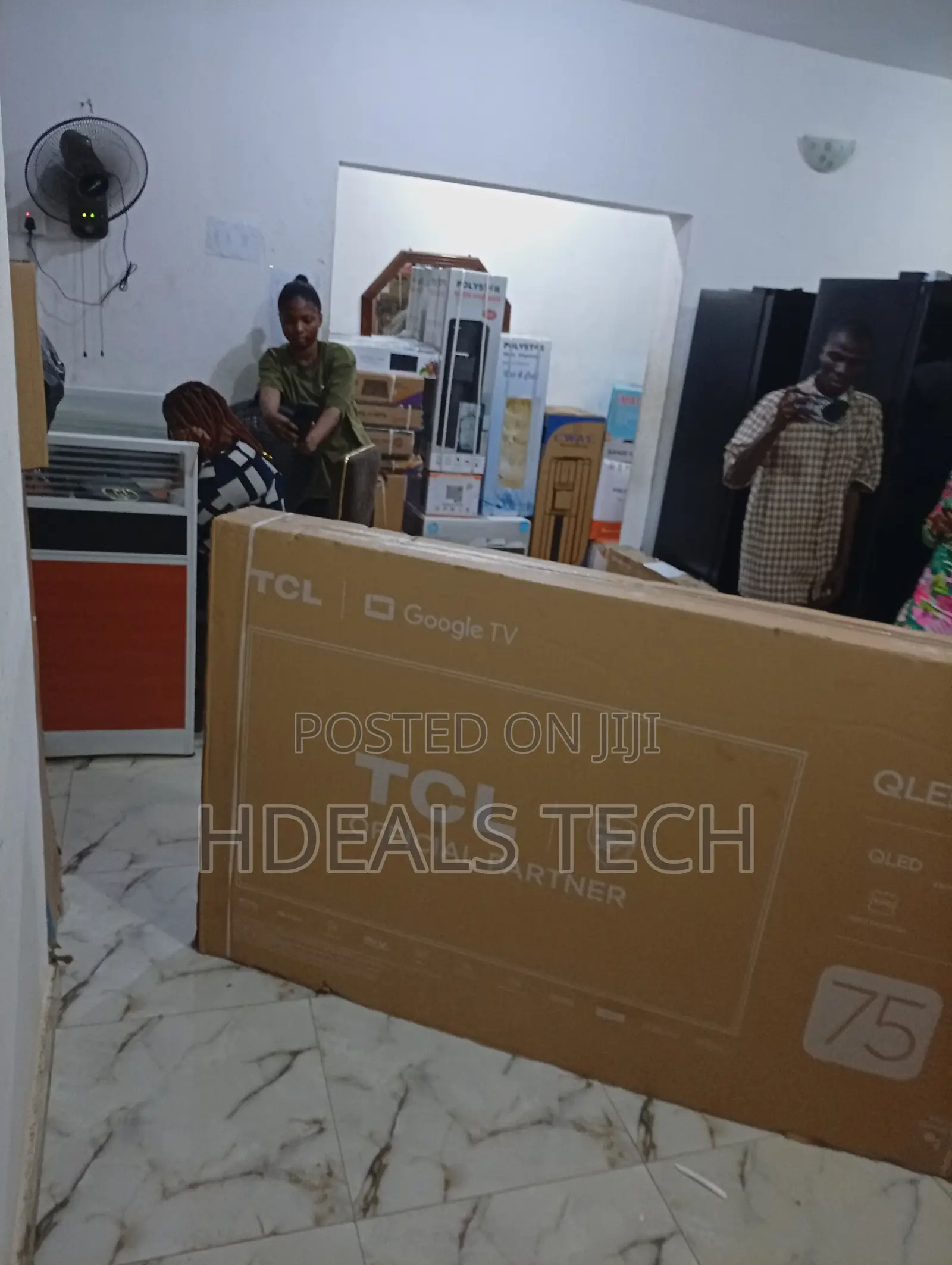 TCL 75” Display With Deep Colors – Feel the Clarity