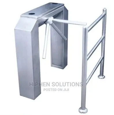 Fingerprint Optional Waist Height Tripod Turnstile Management