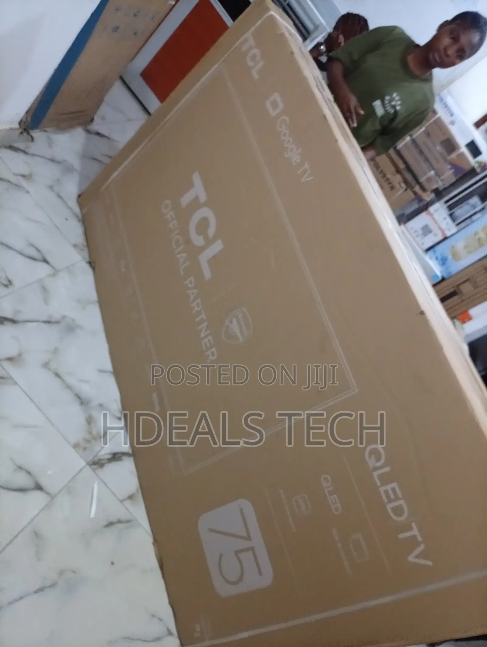 Ultrasharp TCL 75 – Rich Color, Sharp Image, With Preinstalled Youtube