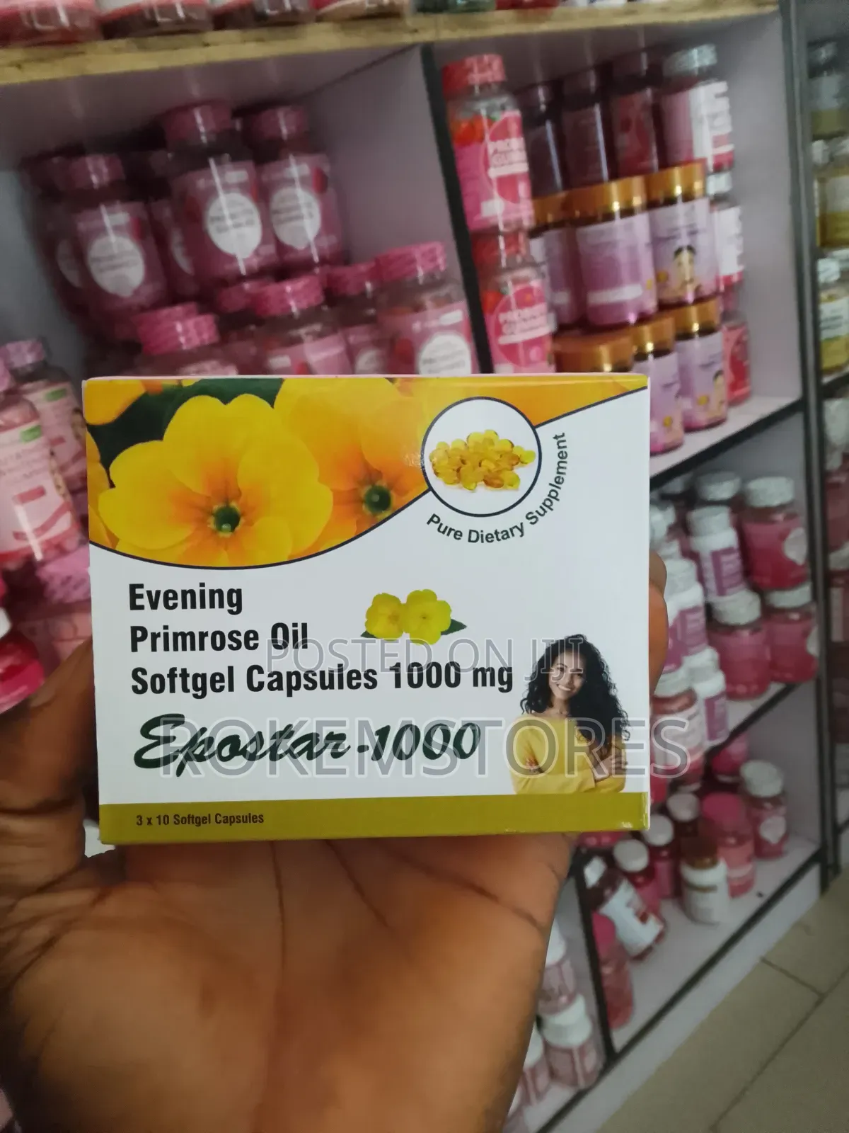 Evening Primrose Oil Softgel Capsules 1000mg