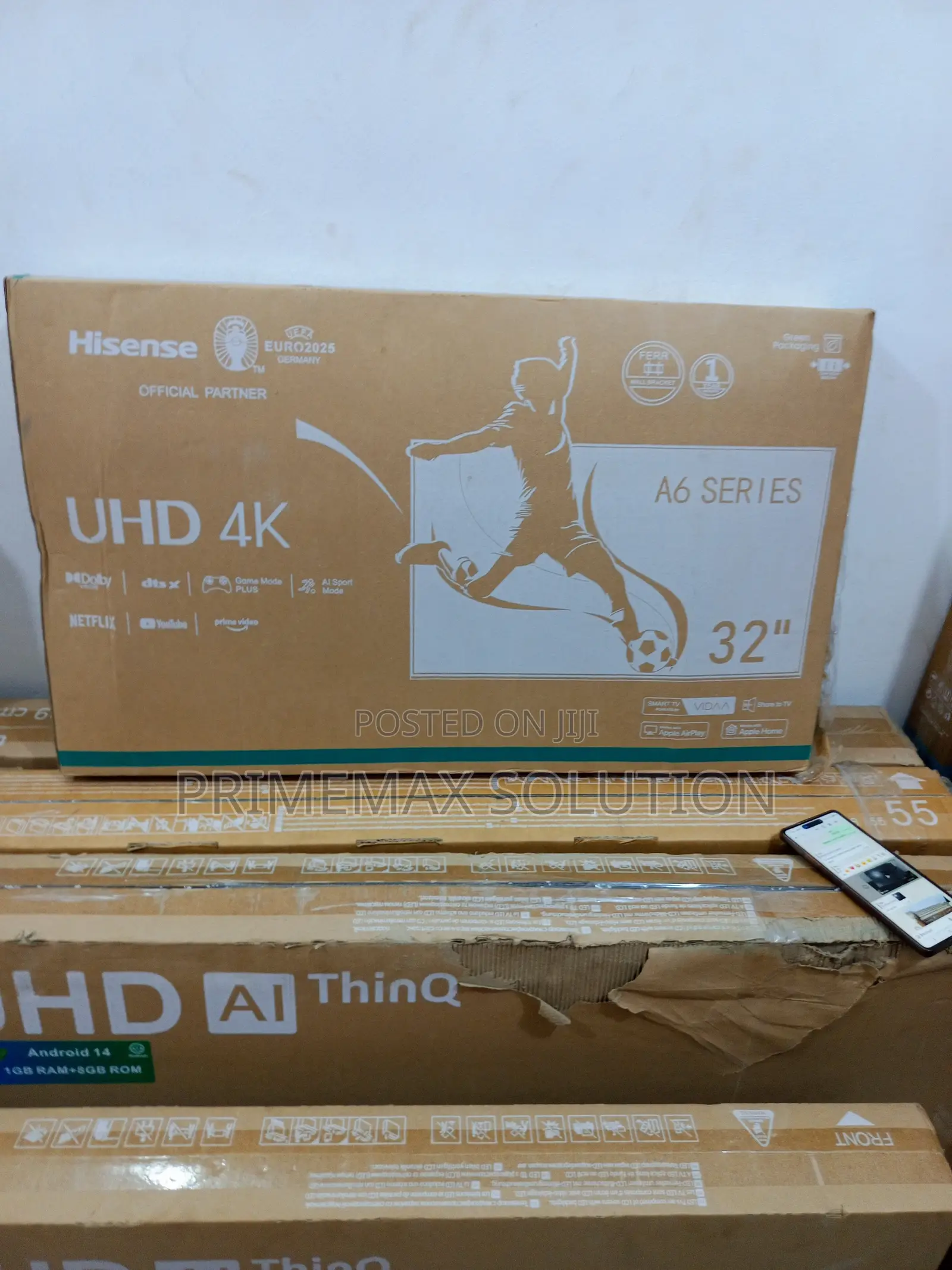 Hisense 32" Smart Tv – Plug Play Ready