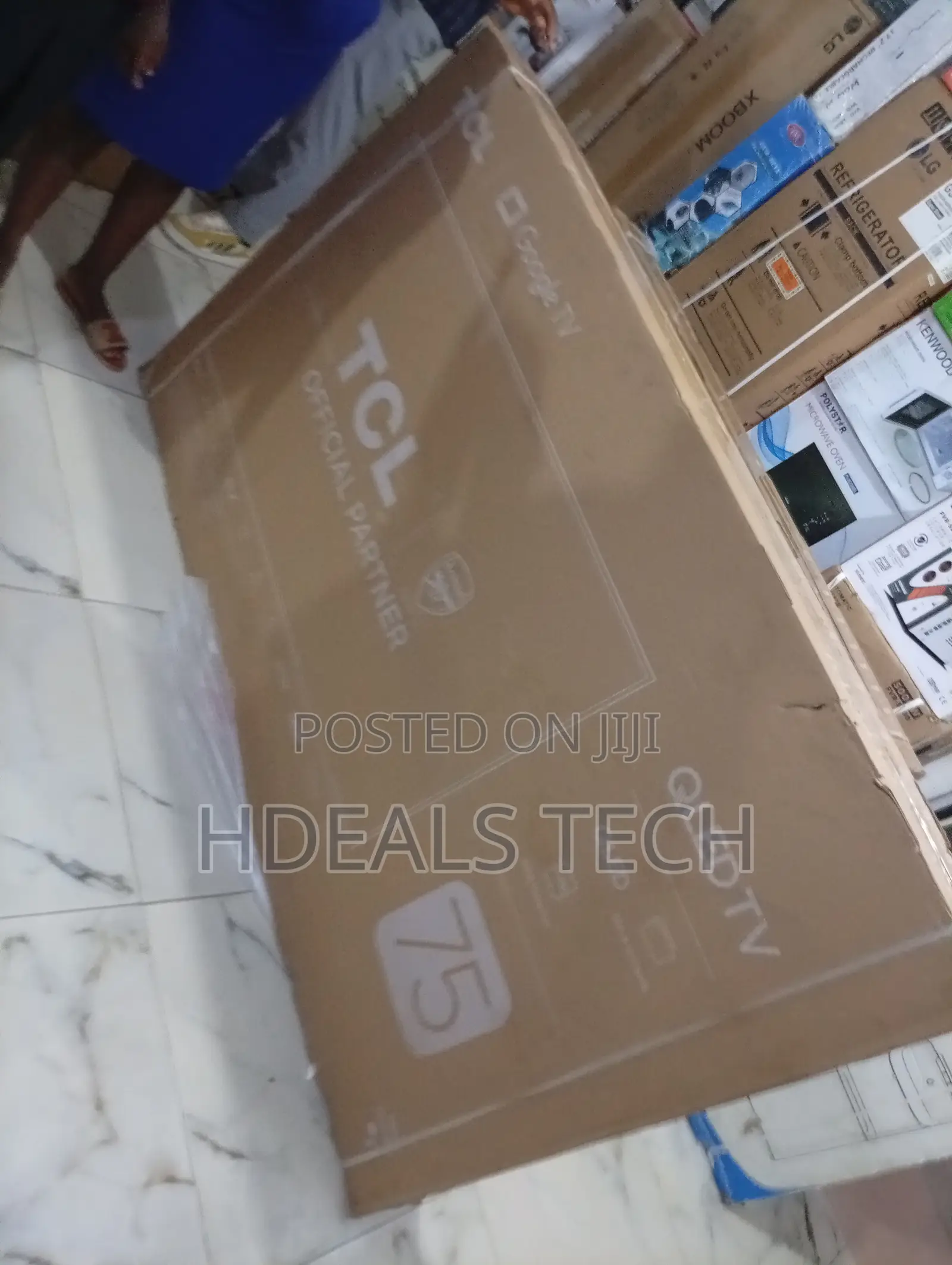 TCL 75” Tv – Ultra Bright, Ultra Smooth, With Preinstalled Amazon Tv