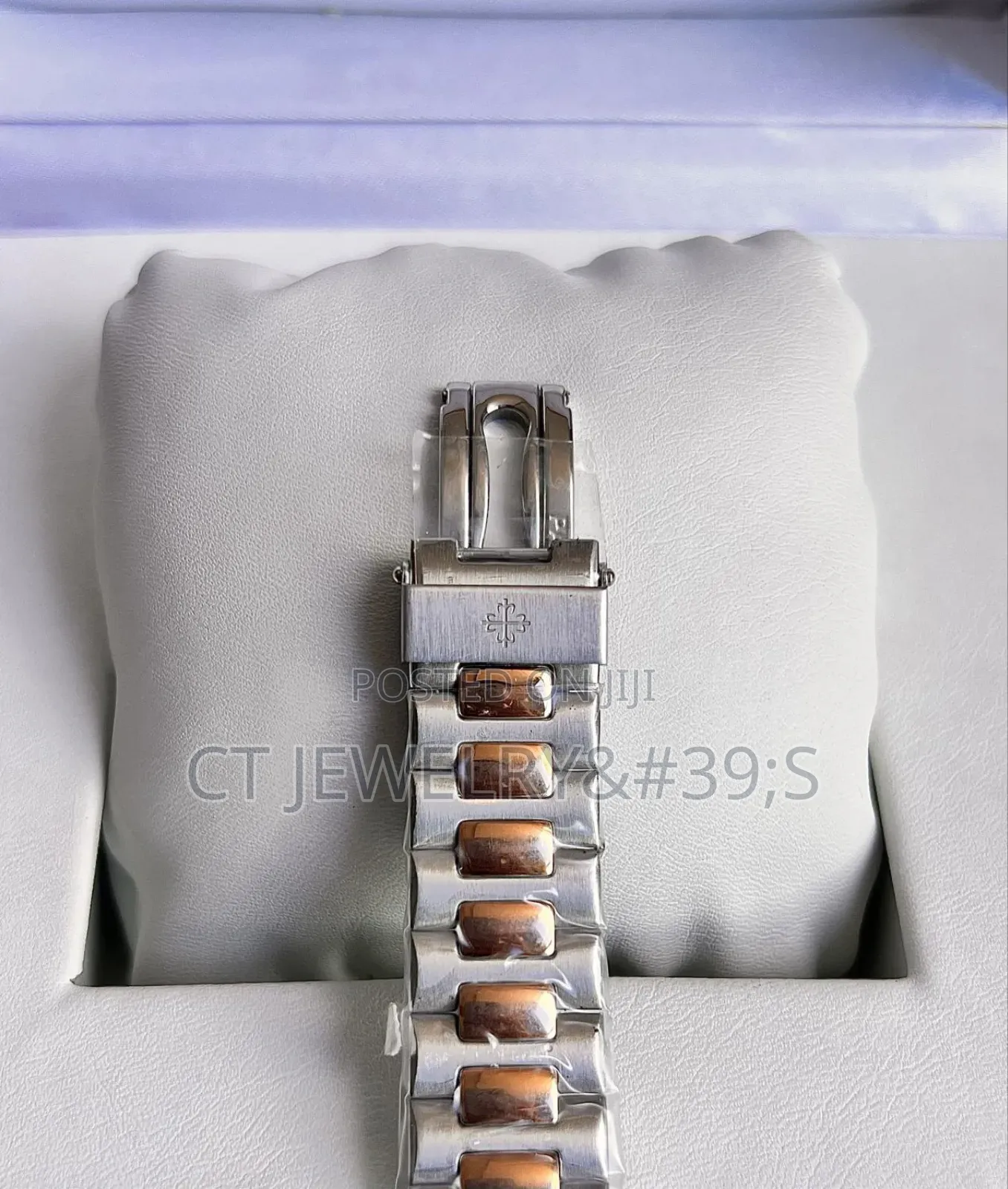 Patek P Nautilus 5712 Blue Dial Moon Phase Two Tone
