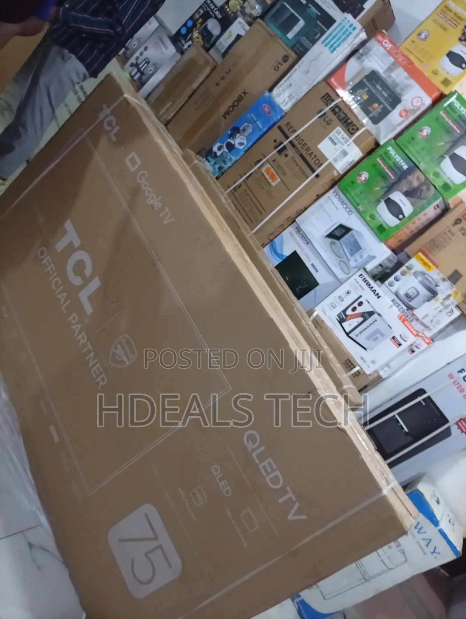 TCL 75" Qled Tv – Uhd ,Voice Control, Google Assistant