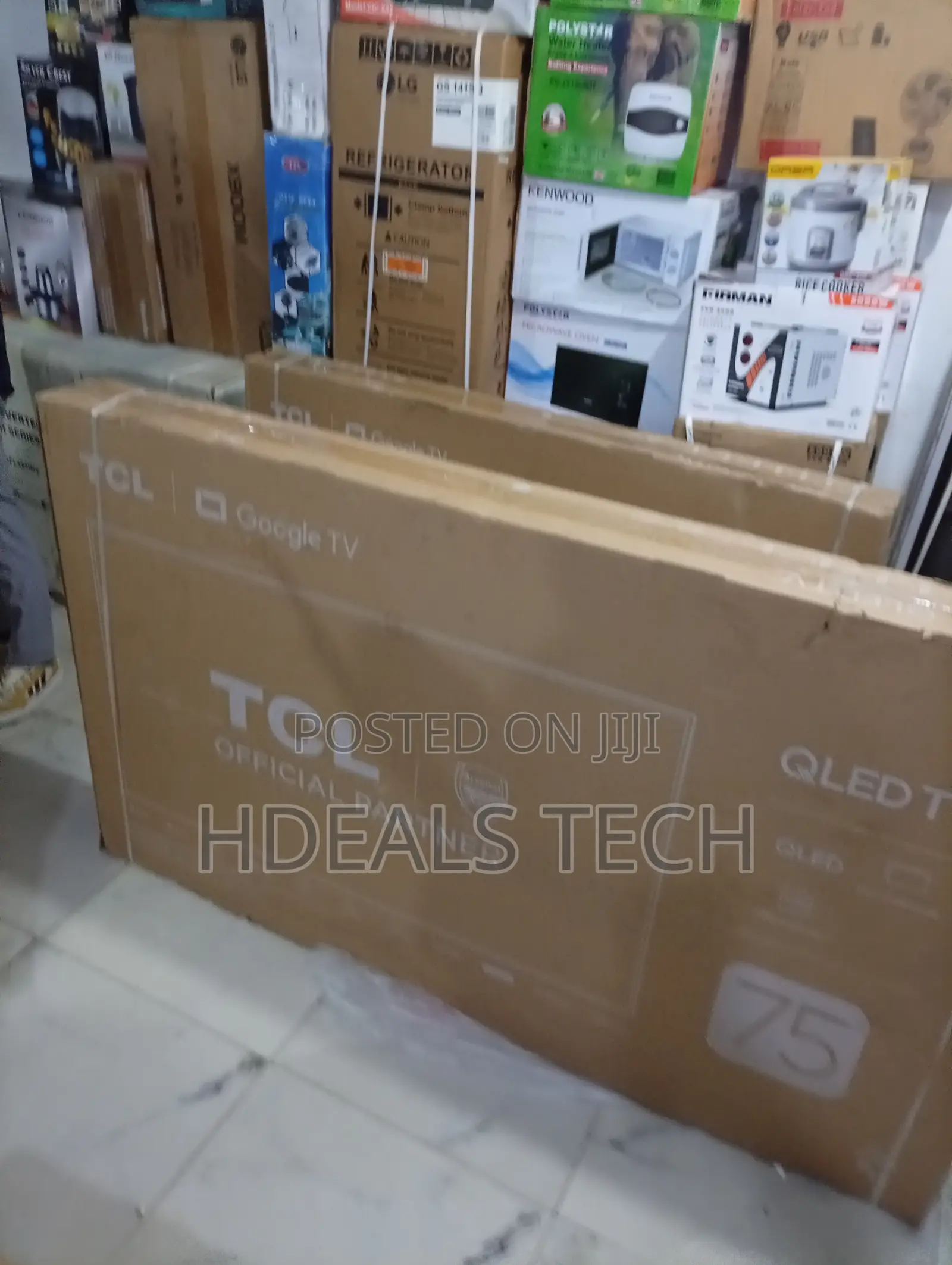 TCL 75-Inch Qled Tv – Wifi, Bluetooth, Netflix, Youtube