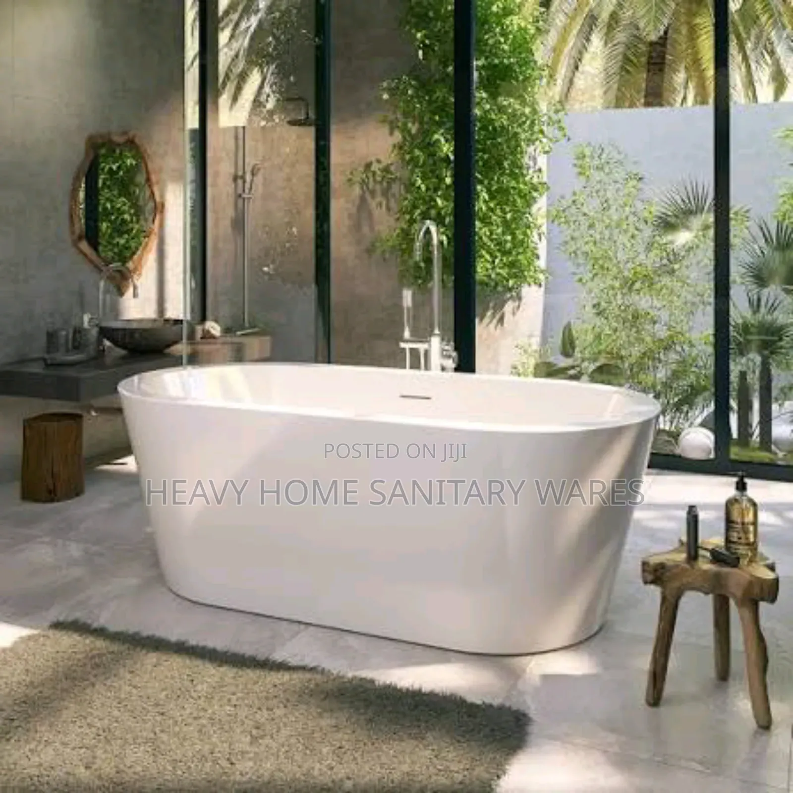 Fiber Bathtub