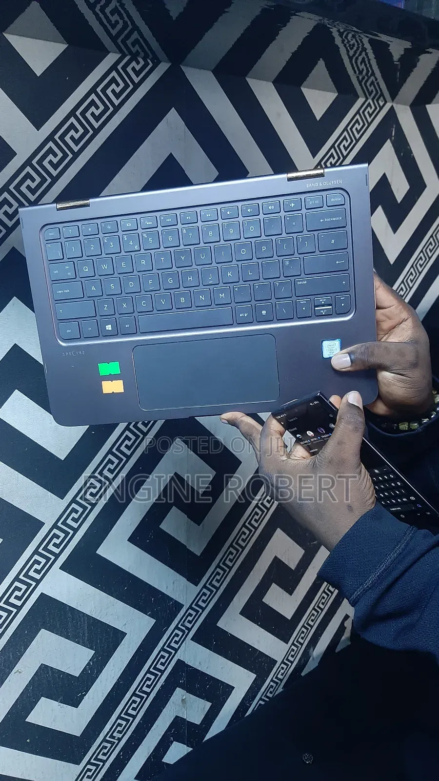 Laptop HP Spectre X360 15t 8GB Intel Core i7 SSD 256GB